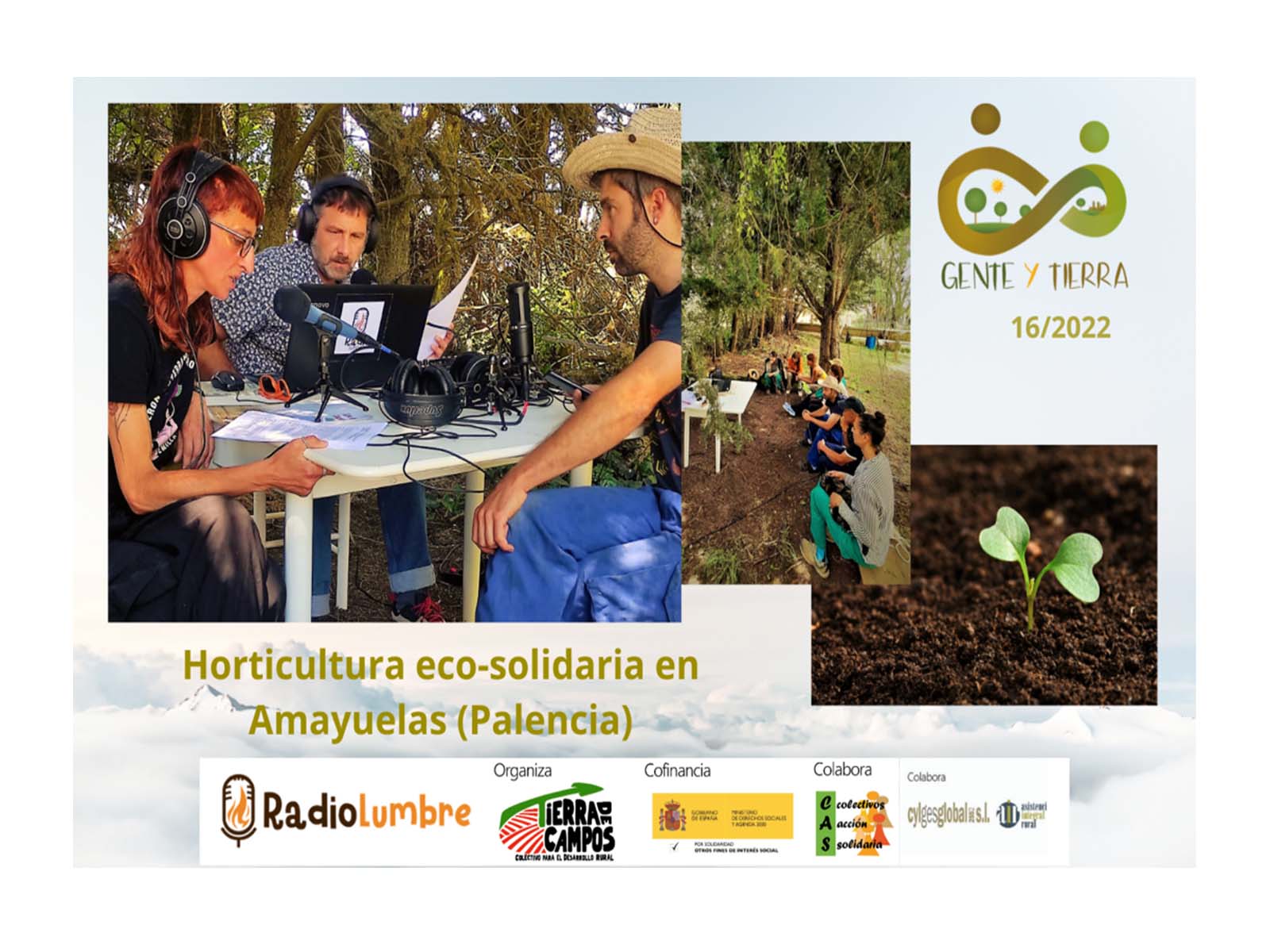 Charla con las participantes del programa Horticultura eco-solidaria